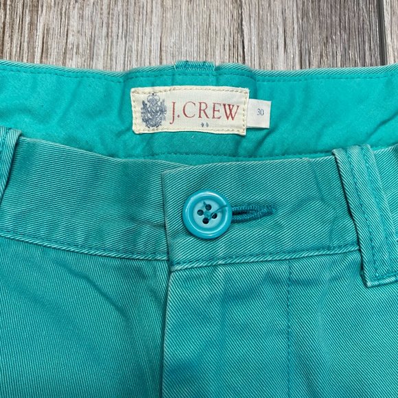 Men's J. Crew turquoise shorts size 30 - Picture 3 of 5